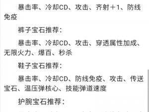 战斗吧剑灵宝石搭配策略：如何最大化发挥宝石效能提升战斗力