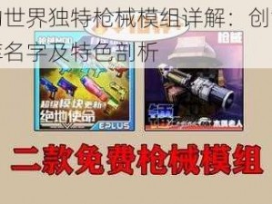 我的世界独特枪械模组详解：创意枪械库名字及特色剖析