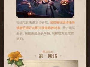 哈利波特魔法觉醒之南瓜种植攻略：揭秘惊奇南瓜培育秘籍