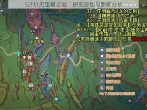 S评价无宝箱之谜：探究原因与影响分析