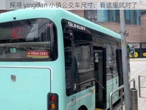 探寻 yingdan 小镇公交车尺寸，看这里就对了