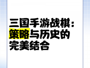 三国来了：历史与游戏的完美结合，一场策略与智慧的盛宴