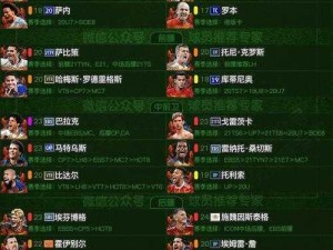 FIFA Online 4非巨人防守型中场球员实力大盘点：核心球员表现与战术价值分析