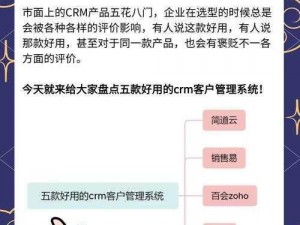 成免费 CRM 软件排名，助力企业提升销售管理效率