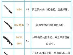 MR1狙击枪：技术革新与实战效能之解析