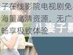 八妻子在线影院电视剧免费观看，海量高清资源，无广告骚扰，畅享极致体验