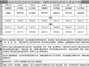 仙剑奇侠传全新3D回合制玩法揭秘：深度探索创新战斗系统与特色玩法详解