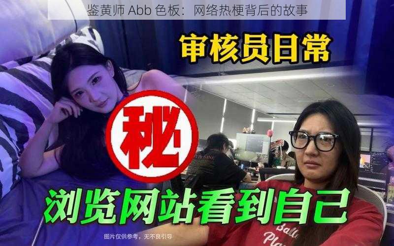 鉴黄师 Abb 色板：网络热梗背后的故事