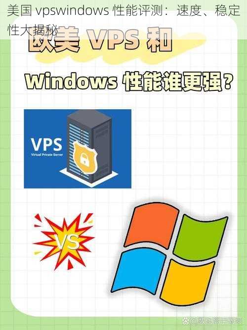 美国 vpswindows 性能评测：速度、稳定性大揭秘