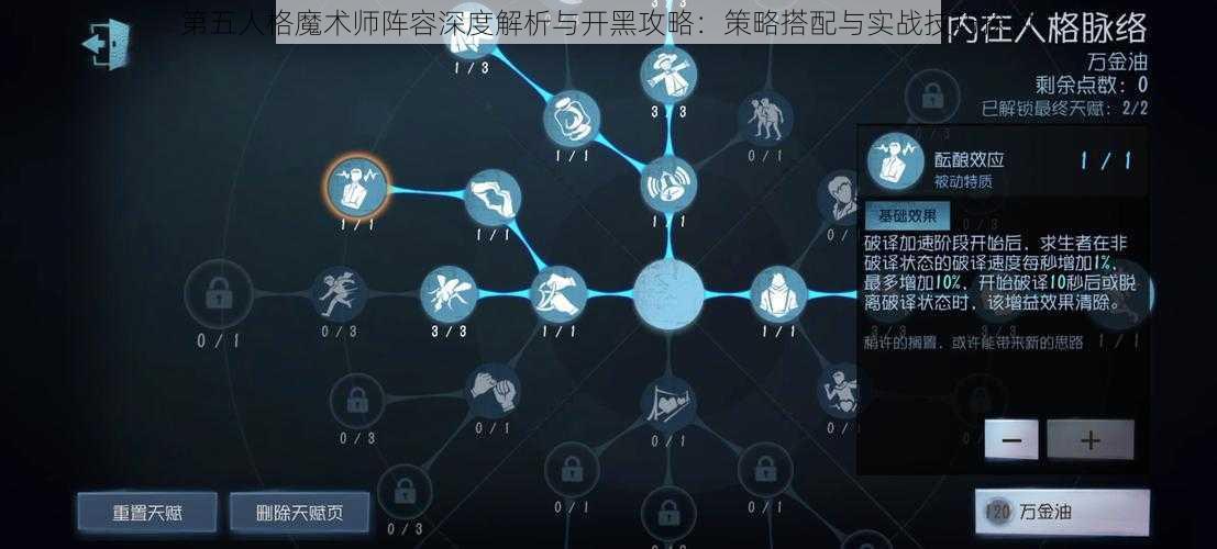 第五人格魔术师阵容深度解析与开黑攻略：策略搭配与实战技巧探讨