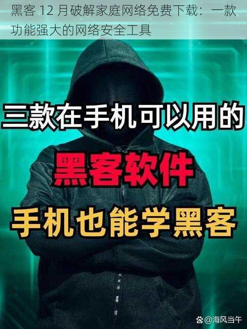 黑客 12 月破解家庭网络免费下载：一款功能强大的网络安全工具