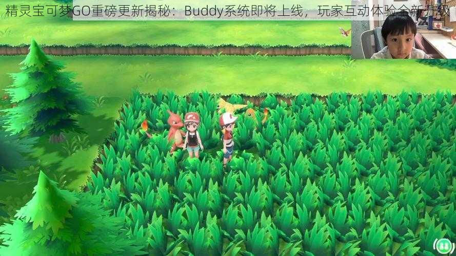 精灵宝可梦GO重磅更新揭秘：Buddy系统即将上线，玩家互动体验全新升级