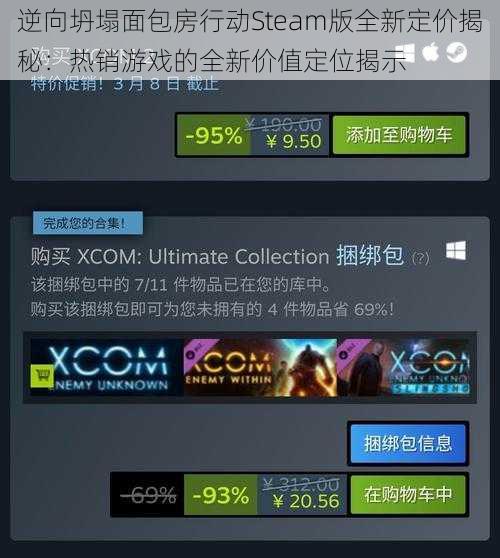 逆向坍塌面包房行动Steam版全新定价揭秘：热销游戏的全新价值定位揭示