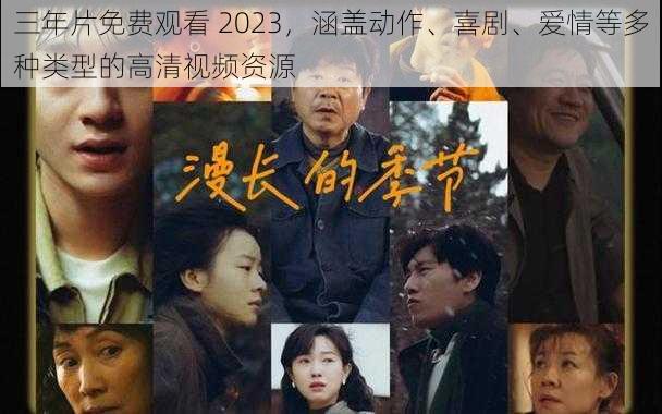 三年片免费观看 2023，涵盖动作、喜剧、爱情等多种类型的高清视频资源