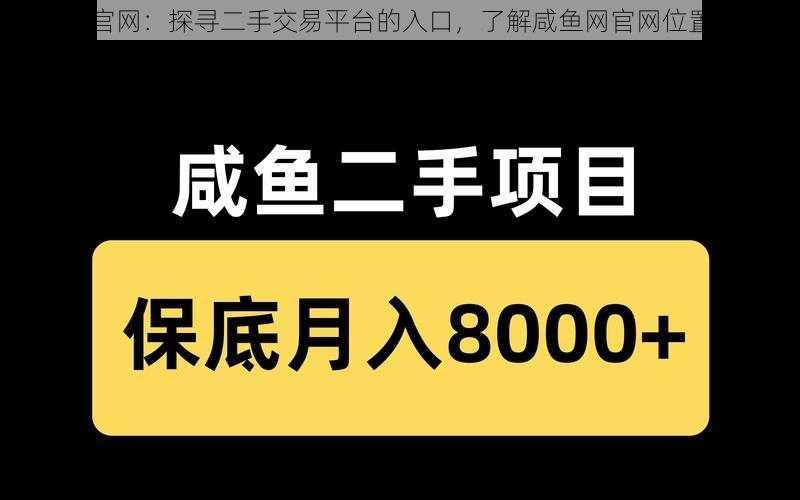 闲鱼官网：探寻二手交易平台的入口，了解咸鱼网官网位置信息