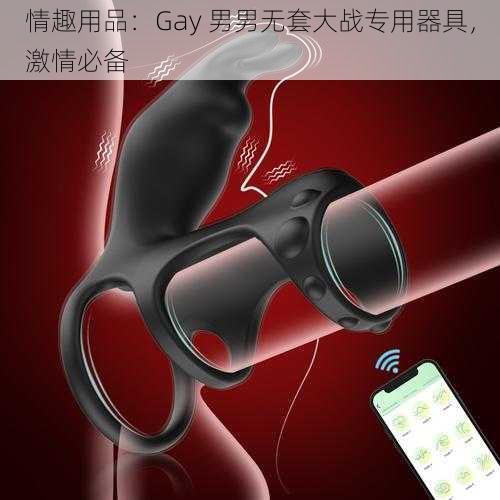 情趣用品：Gay 男男无套大战专用器具，激情必备