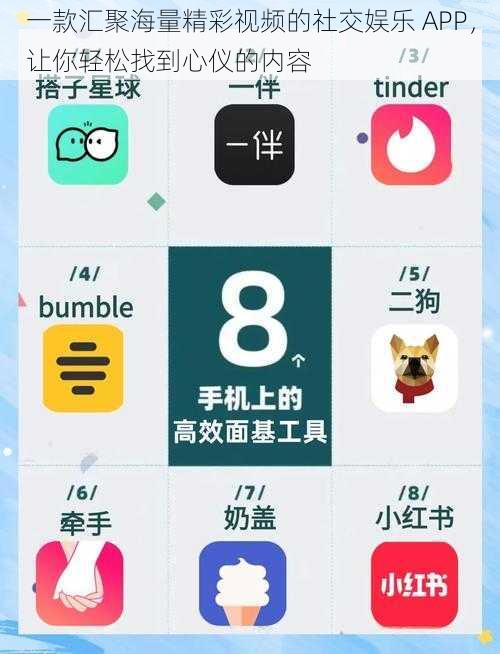 一款汇聚海量精彩视频的社交娱乐 APP，让你轻松找到心仪的内容