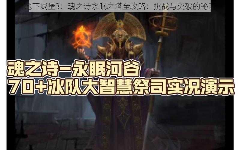 地下城堡3：魂之诗永眠之塔全攻略：挑战与突破的秘籍