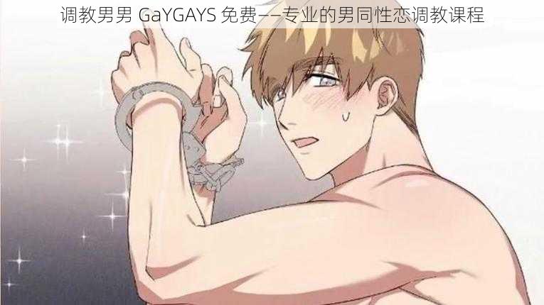 调教男男 GaYGAYS 免费——专业的男同性恋调教课程