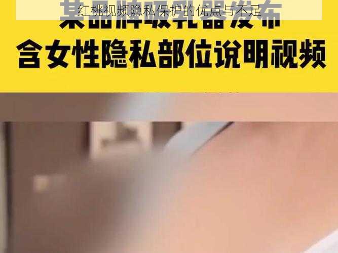 红桃视频隐私保护的优点与不足