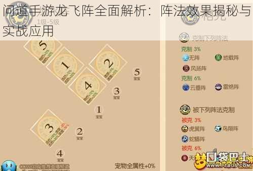 问道手游龙飞阵全面解析：阵法效果揭秘与实战应用