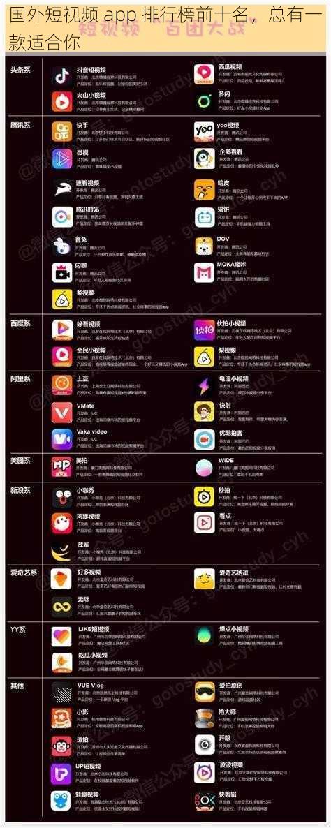 国外短视频 app 排行榜前十名，总有一款适合你