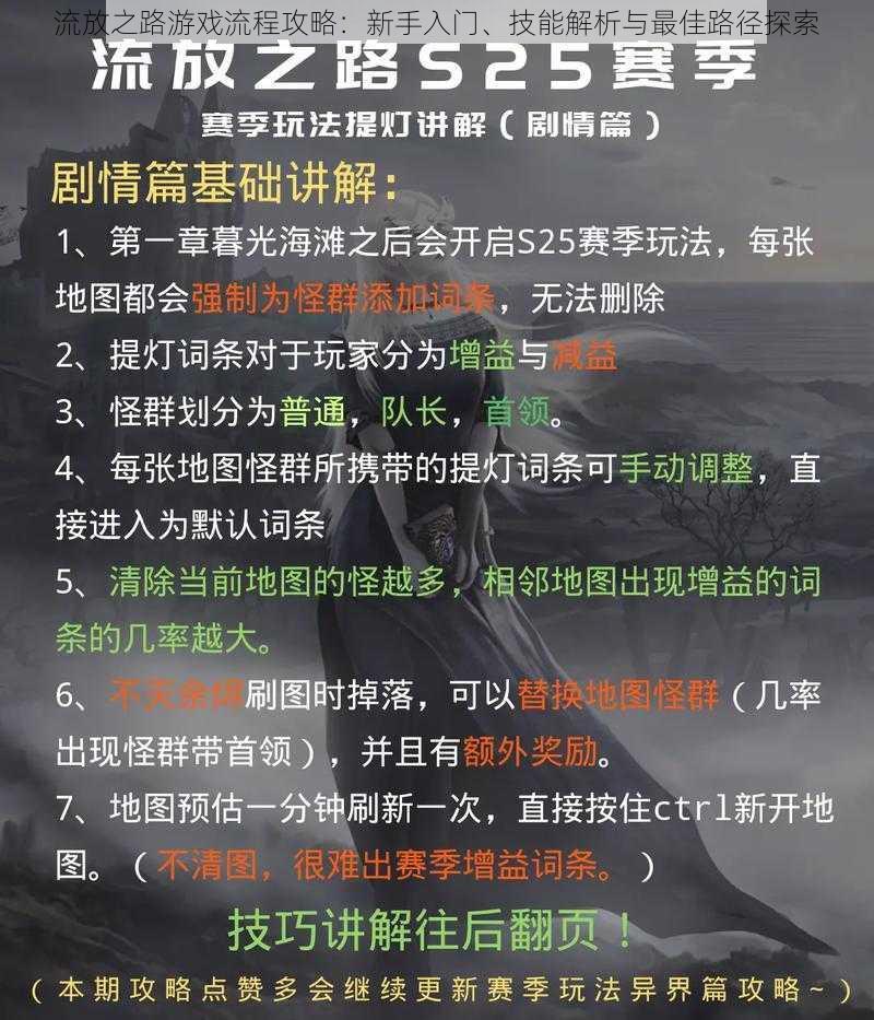 流放之路游戏流程攻略：新手入门、技能解析与最佳路径探索