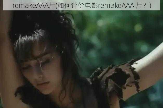 remakeAAA片(如何评价电影remakeAAA 片？)