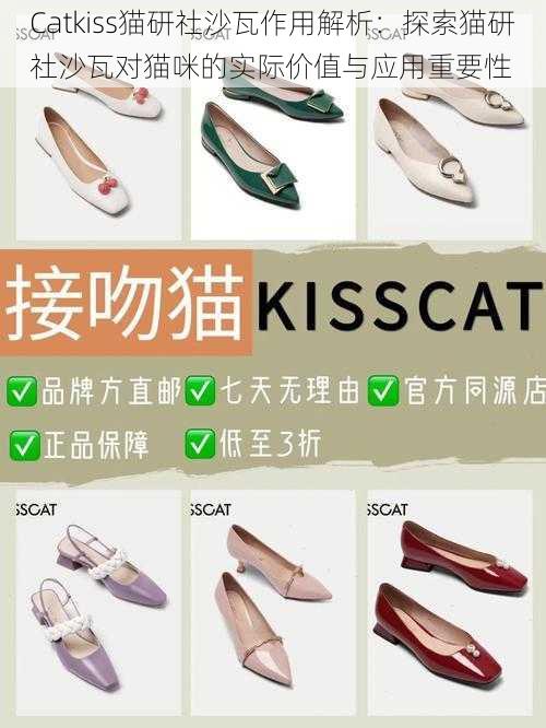 Catkiss猫研社沙瓦作用解析：探索猫研社沙瓦对猫咪的实际价值与应用重要性