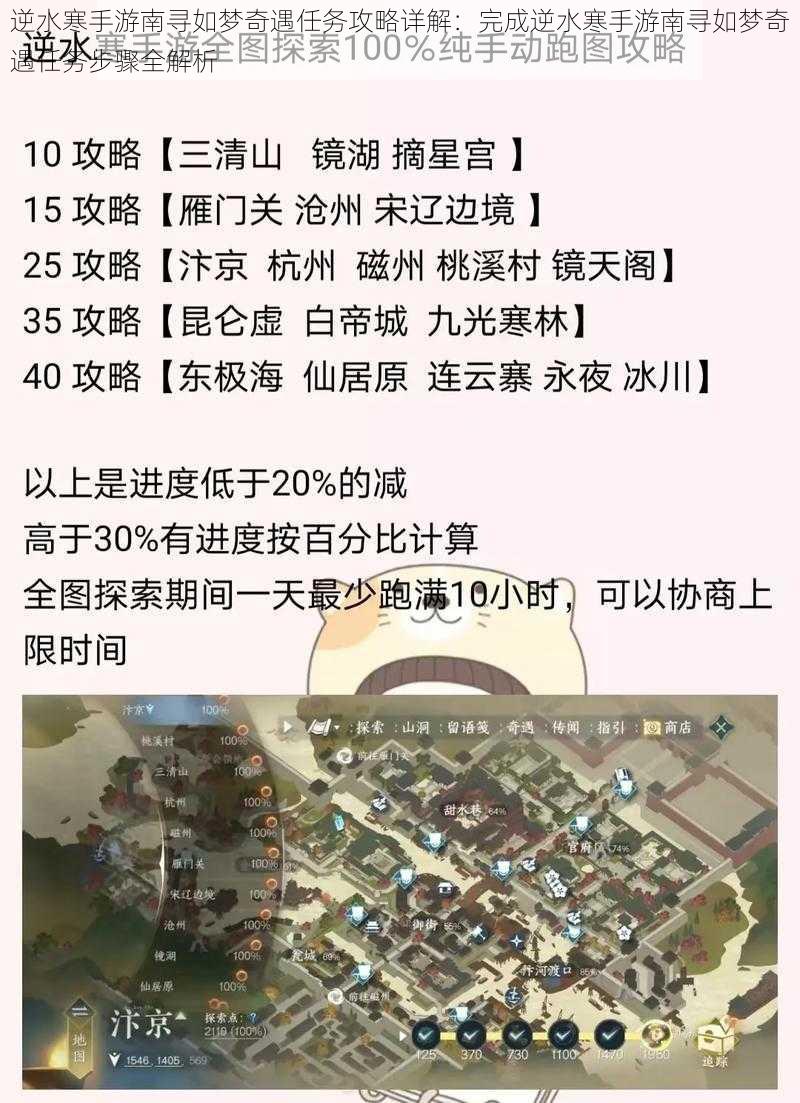 逆水寒手游南寻如梦奇遇任务攻略详解：完成逆水寒手游南寻如梦奇遇任务步骤全解析