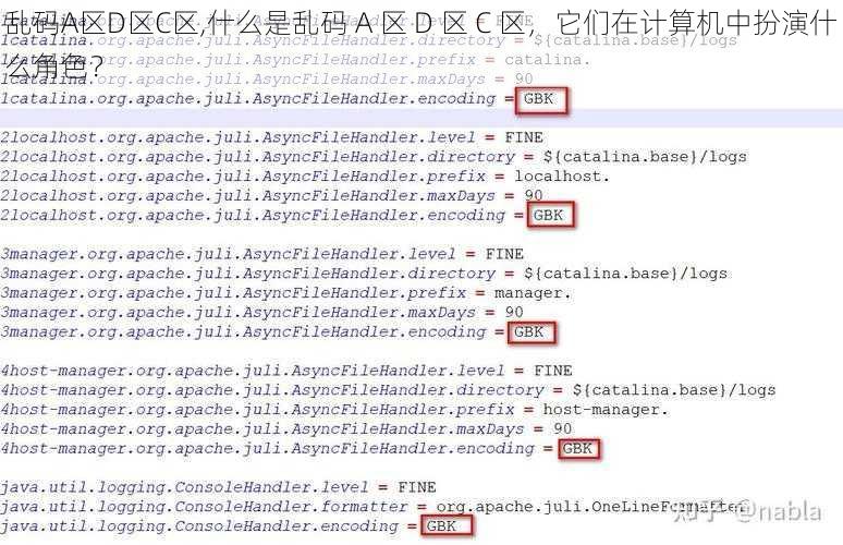 乱码A区D区C区,什么是乱码 A 区 D 区 C 区，它们在计算机中扮演什么角色？