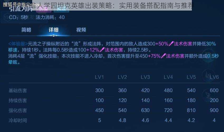 非人学园坦克英雄出装策略：实用装备搭配指南与推荐