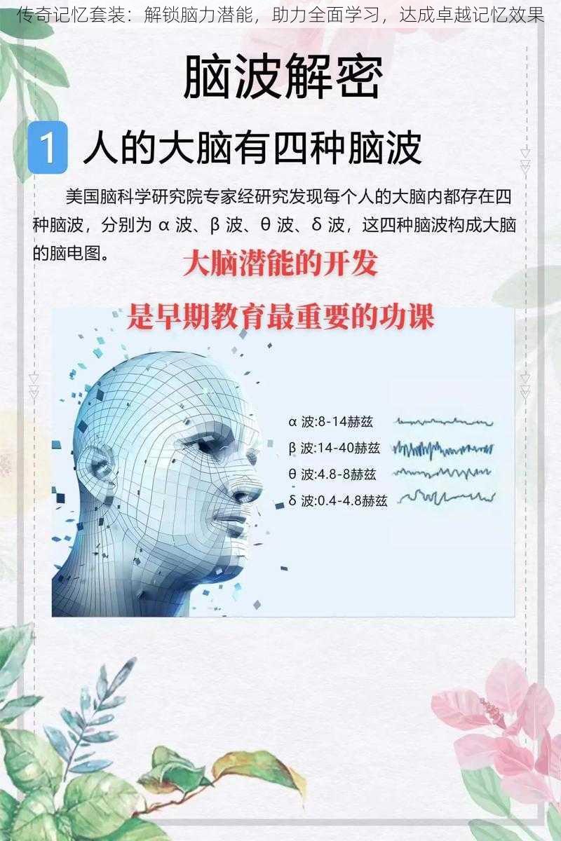 传奇记忆套装：解锁脑力潜能，助力全面学习，达成卓越记忆效果