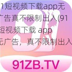 91短视频下载app无广告真不限制出入(91 短视频下载 app 无广告，真不限制出入？)