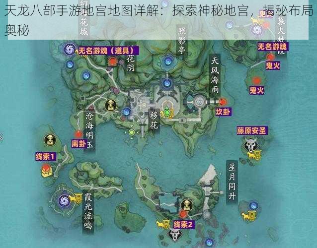 天龙八部手游地宫地图详解：探索神秘地宫，揭秘布局奥秘