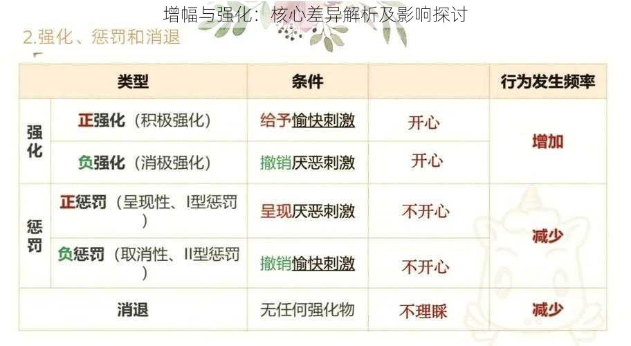 增幅与强化：核心差异解析及影响探讨